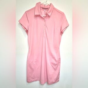 Women’s Nike Dri-Fit Shortsleeved Golf Dress w. Size M. Color pink. NWT.